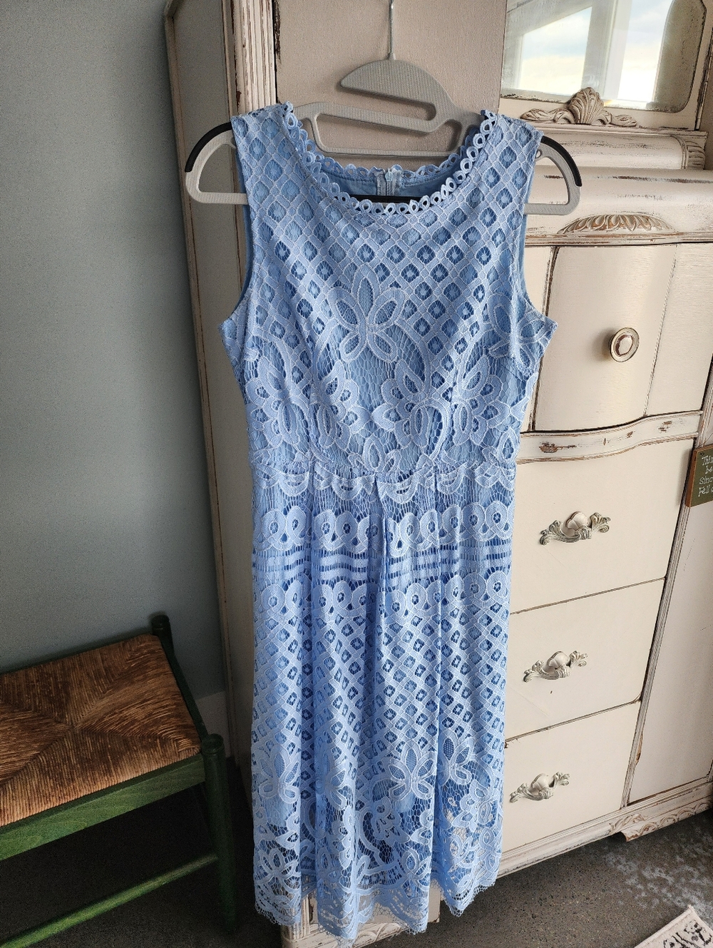 VEIISAR Womens Sleeveless Lace Elegant Cocktail Party Dress
